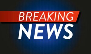 Breaking news background
