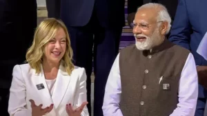 ब्राजील में जॉर्जिया मेलोनी से मिले पीएम मोदी