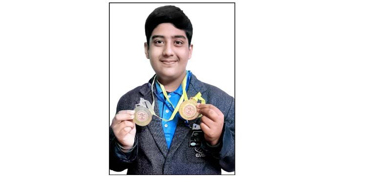 CMS student wins two Gold in Karate Championship