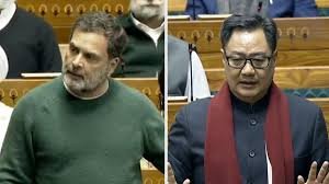 सियासी बयानबाजी गरमाई: रिजिजू का कांग्रेस और वाम दलों पर बड़ा आरोप